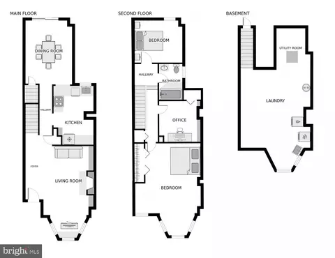 Floorplan - 1002 Independence Ave SE, Washington, DC 20003 photo 1 of 4