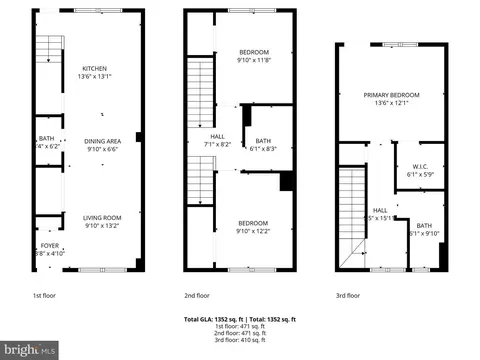 Floorplan - 2210 Hunter Pl SE, Washington, DC 20020 photo 1 of 1