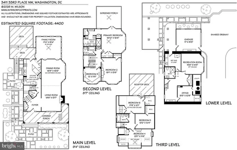 Floorplan - 3411 33rd Pl NW, Washington, DC 20008 photo 1 of 1