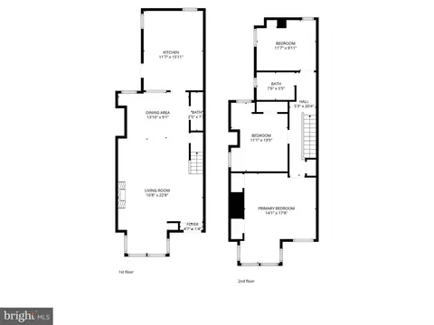 Floorplan - 1112 I St SE, Washington, DC 20003 photo 3 of 3