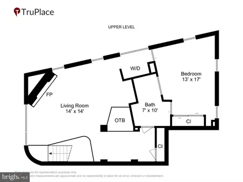 Floorplan - 2370 Champlain St NW #35, Washington, DC 20009 photo 2 of 3