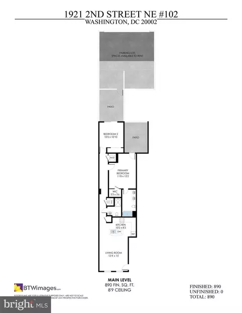 Floorplan - 1921 2nd St NE #102, Washington, DC 20002 photo 1 of 1