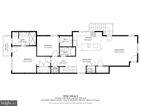 Floorplan - 1419 Upshur St NW #2, Washington, DC 20011 photo 1 of 3