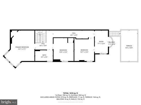 Floorplan - 400 7th St SE, Washington, DC 20003 photo 2 of 3