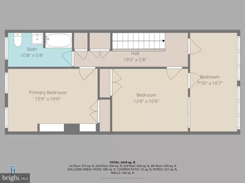 Floorplan - 319 C St SE, Washington, DC 20003 photo 5 of 5