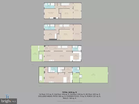 Floorplan - 319 C St SE, Washington, DC 20003 photo 1 of 5