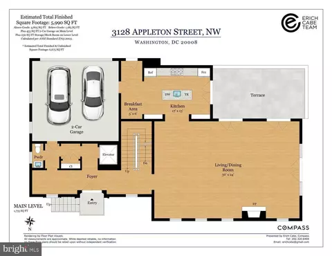 Floorplan - 3128 Appleton St NW, Washington, DC 20008 photo 1 of 4
