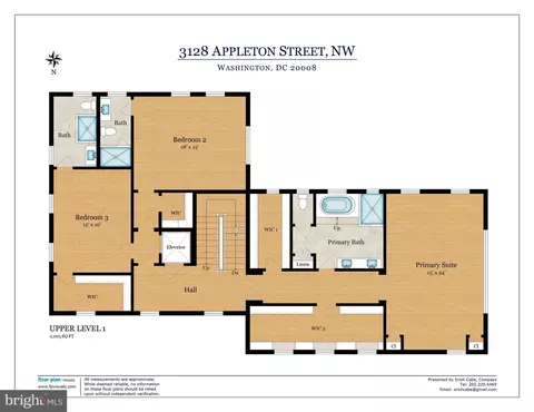 Floorplan - 3128 Appleton St NW, Washington, DC 20008 photo 2 of 4