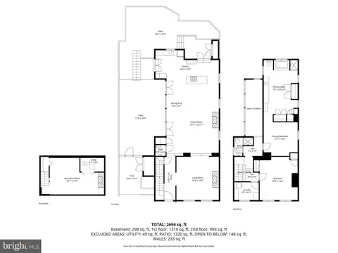 Floorplan - 1412 28th St NW, Washington, DC 20007 photo 1 of 1