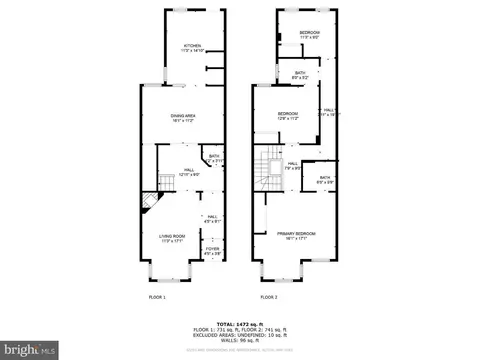 Floorplan - 131 R St NE #A, Washington, DC 20002 photo 3 of 3