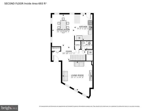 Floorplan - 1103 Florida Ave NE, Washington, DC 20002 photo 2 of 4