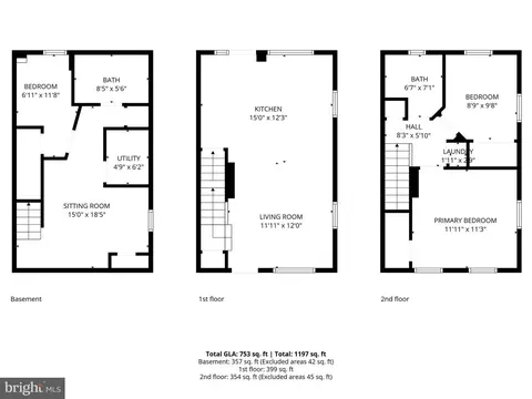 Floorplan - 4207 Hildreth St SE, Washington, DC 20019 photo 1 of 1