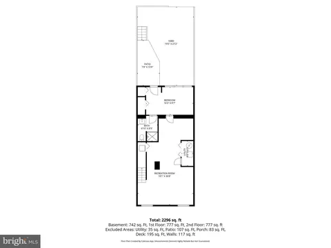 Floorplan - 1609 G St SE, Washington, DC 20003 photo 4 of 4
