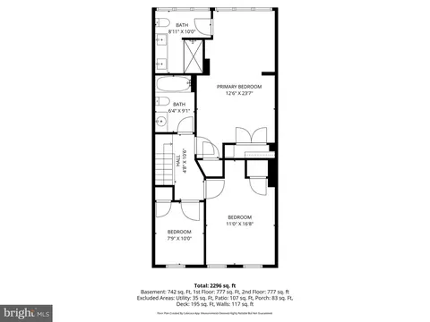Floorplan - 1609 G St SE, Washington, DC 20003 photo 3 of 4