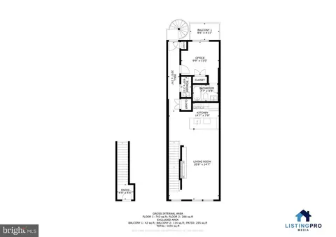 Floorplan - 1241 Oates St NE #2, Washington, DC 20002 photo 1 of 3