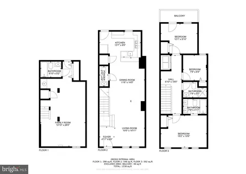 Floorplan - 2126 4th St NE, Washington, DC 20002 photo 4 of 4