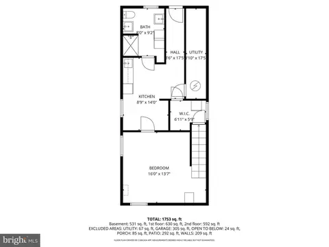 Floorplan - 148 Todd Pl NE, Washington, DC 20002 photo 1 of 3