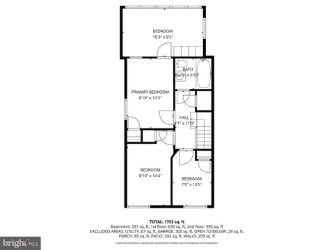 Floorplan - 148 Todd Pl NE, Washington, DC 20002 photo 3 of 3