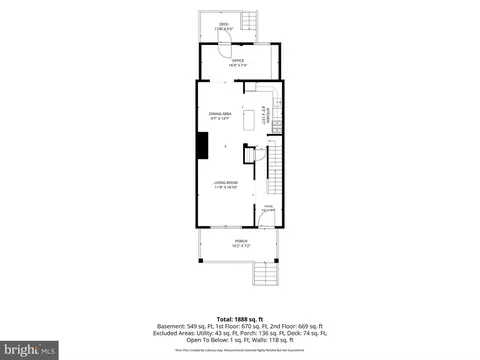 Floorplan - 2429 3rd St NE, Washington, DC 20002 photo 1 of 4