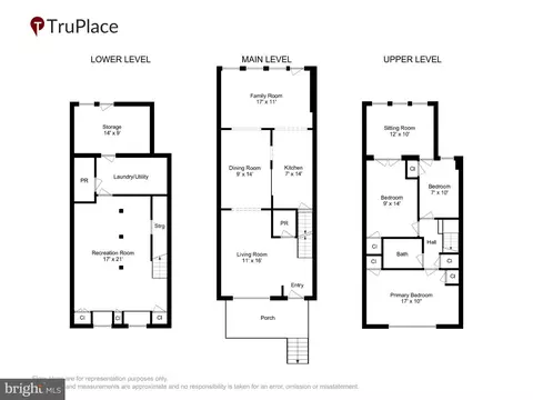 Floorplan - 224 17th St NE, Washington, DC 20002 photo 1 of 4