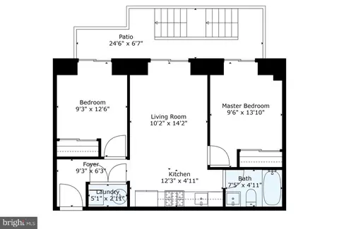 Floorplan - 845 19th St NE #4, Washington, DC 20002 photo 1 of 1