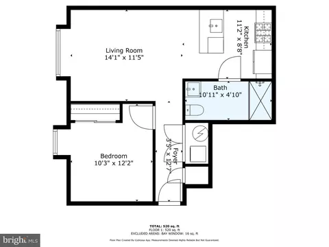 Floorplan - 845 19th St NE #8, Washington, DC 20002 photo 1 of 1