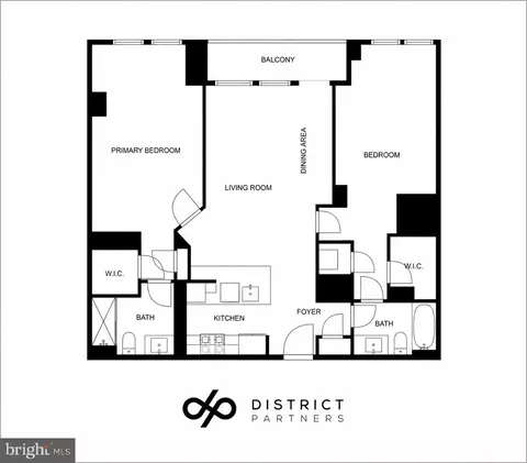 Floorplan - 915 E Street St NW #1105, Washington, DC 20004 photo 1 of 1
