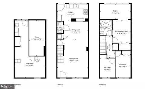 Floorplan - 1230 Oates St NE, Washington, DC 20002 photo 1 of 1