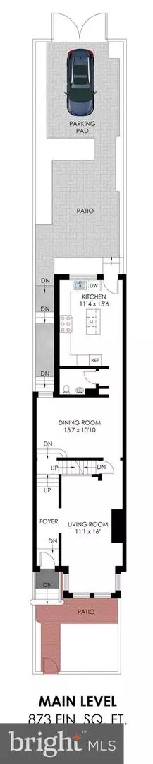 Floorplan - 822 5th St NE, Washington, DC 20002 photo 2 of 5