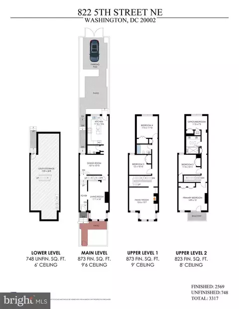 Floorplan - 822 5th St NE, Washington, DC 20002 photo 1 of 5