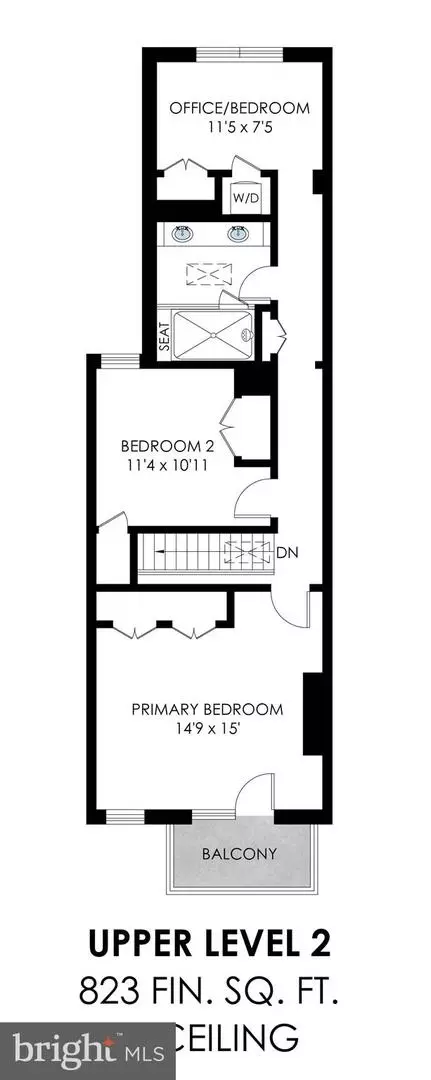 Floorplan - 822 5th St NE, Washington, DC 20002 photo 4 of 5