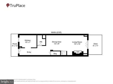 Floorplan - 1652 Kramer St NE, Washington, DC 20002 photo 1 of 3