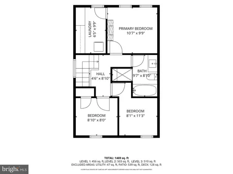 Floorplan - 124 Todd Pl NE, Washington, DC 20002 photo 2 of 3