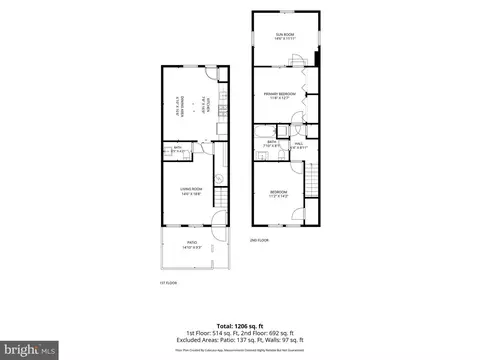 Floorplan - 1235 16th St NE, Washington, DC 20002 photo 3 of 3