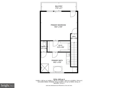 Floorplan - 21 16th St SE, Washington, DC 20003 photo 5 of 5