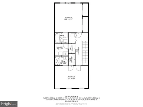 Floorplan - 21 16th St SE, Washington, DC 20003 photo 4 of 5
