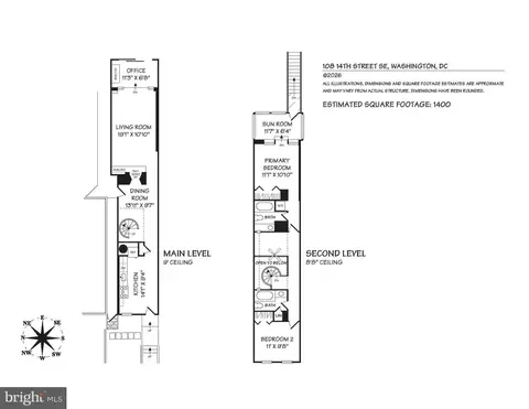 Floorplan - 108 14th St SE, Washington, DC 20003 photo 1 of 1