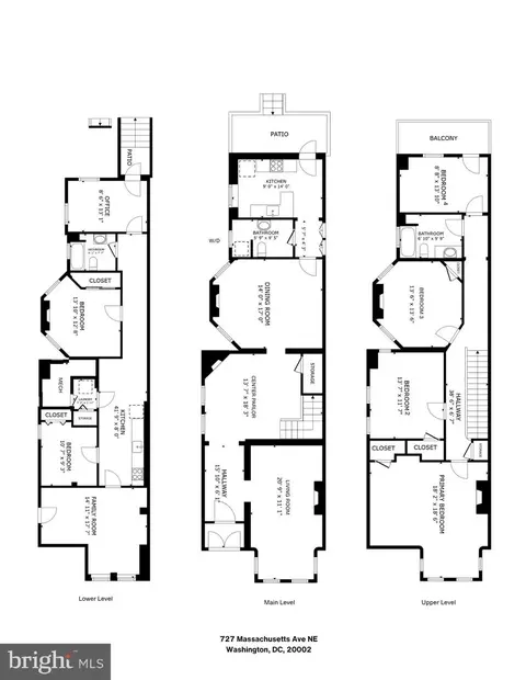 Floorplan - 727 Massachusetts Ave NE, Washington, DC 20002 photo 1 of 1