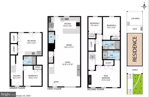 Floorplan - 226 S Street St NE, Washington, DC 20002 photo 1 of 1