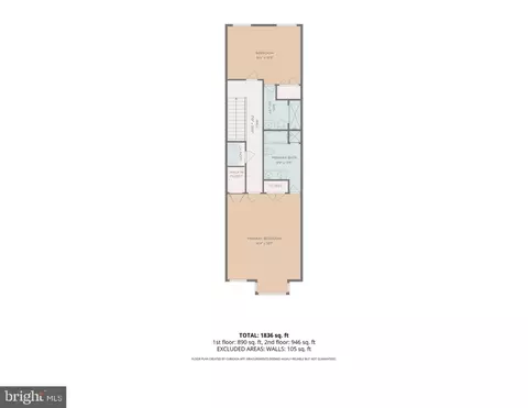 Floorplan - 507 M St NE #2, Washington, DC 20002 photo 2 of 3