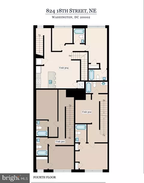 Floorplan - 824 18th St NE #10, Washington, DC 20002 photo 2 of 3