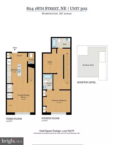 Floorplan - 824 18th St NE #10, Washington, DC 20002 photo 1 of 3