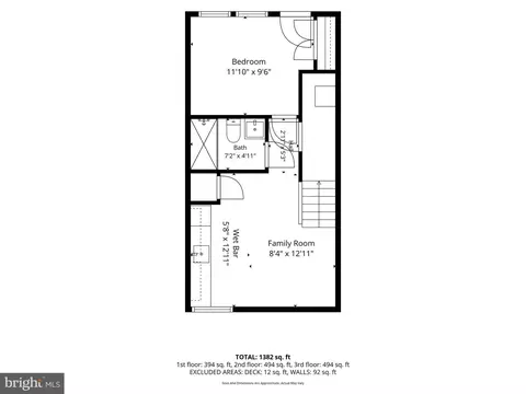 Floorplan - 1108 Owen Pl NE, Washington, DC 20002 photo 3 of 4