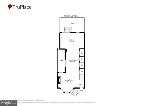 Floorplan - 21 4th St NE, Washington, DC 20002 photo 2 of 4