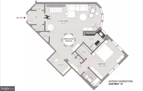 2500 Q St NW #727, Washington, DC 20007