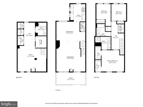 Floorplan - 1710 3rd NE, Washington, DC 20002 photo 4 of 4