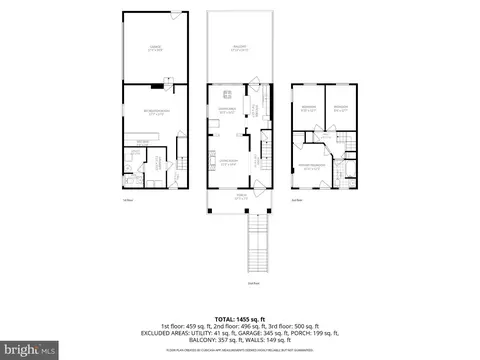 Floorplan - 140 U St NE, Washington, DC 20002 photo 4 of 4