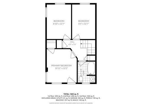 Floorplan - 140 U St NE, Washington, DC 20002 photo 3 of 4