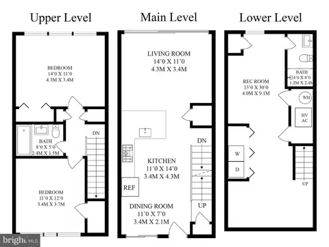 Floorplan - 729 3rd St SW, Washington, DC 20024 photo 1 of 1