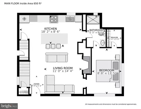 Floorplan - 4509 Clark Pl NW, Washington, DC 20007 photo 2 of 3